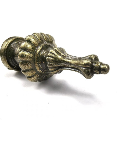 Tapa de Finial de Lámpara ECUDIS Bronce Antiguo Paquete 2