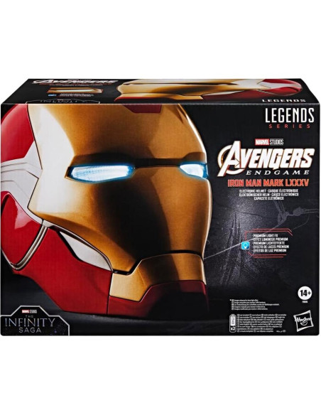 Casco Iron Man Mark LXXXV Marvel Legends 24x36 cm