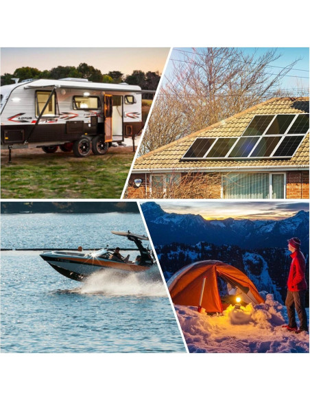 Batería de Litio WEIZE 12V 100Ah Mini Ligera BMS 100A