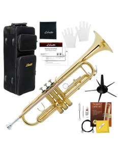 Trompeta Bb Libretto Lacada en Oro para Estudiantes