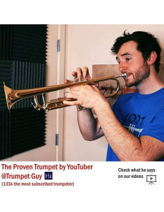 Trompeta Bb Libretto Lacada en Oro para Estudiantes 2
