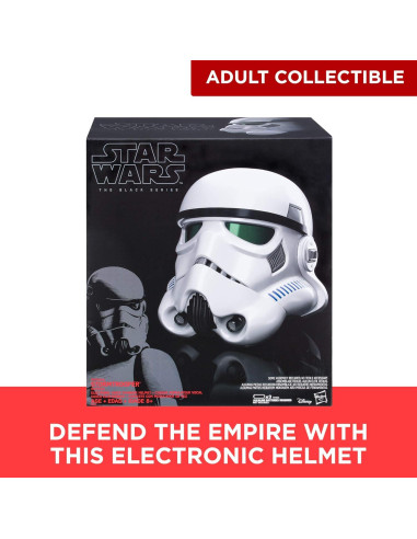 Casco Stormtrooper Star Wars con Cambiador de Voz