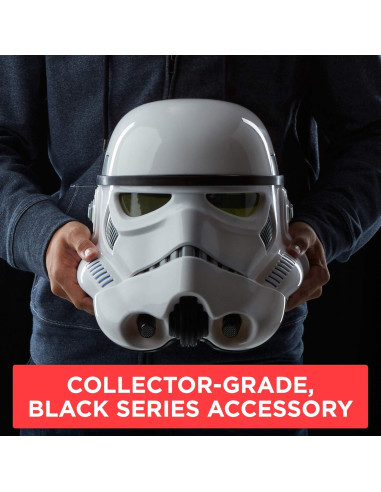 Casco Stormtrooper Star Wars con Cambiador de Voz