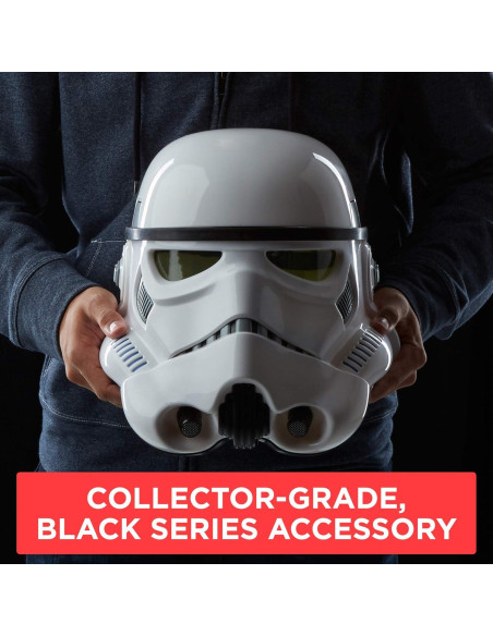 Casco Stormtrooper Star Wars con Cambiador de Voz