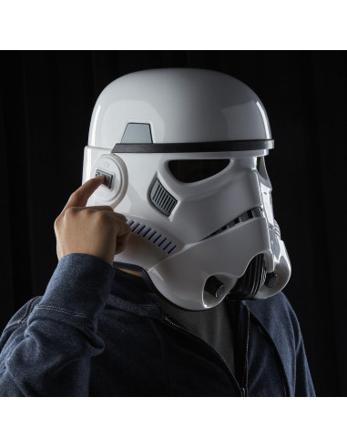 Casco Stormtrooper Star Wars con Cambiador de Voz