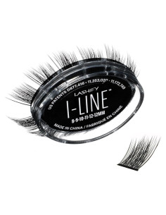 Pestañas Falsas Lashify I-Line Largo 8-12mm Efecto Delineador