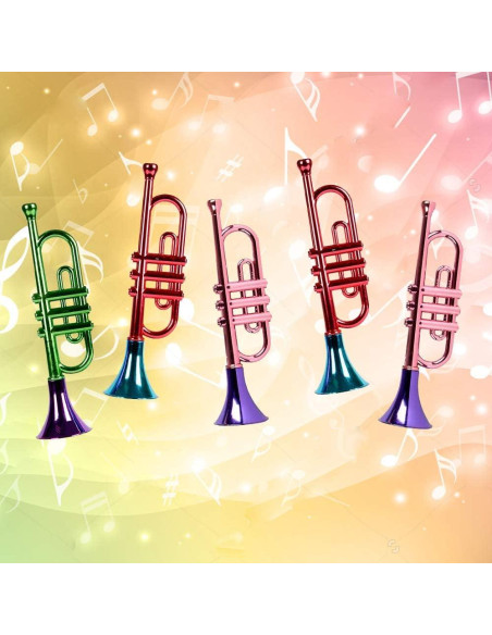 Trompetas Metálicas ArtCreativity Set de 5 para Niños