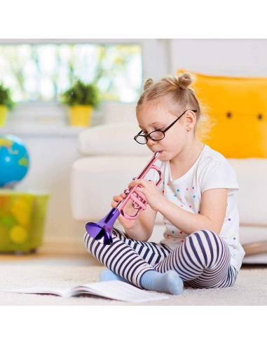 Trompetas Metálicas ArtCreativity Set de 5 para Niños
