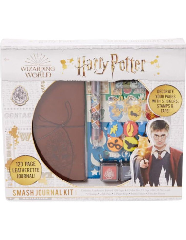 Diario Smash Harry Potter - Kit Completo con Stickers y Sellos