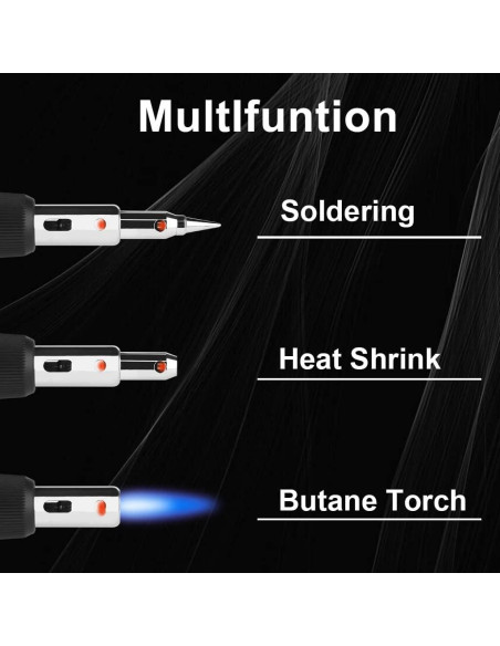 Soldador de Butano JETPRO 062 con Temperatura Ajustable