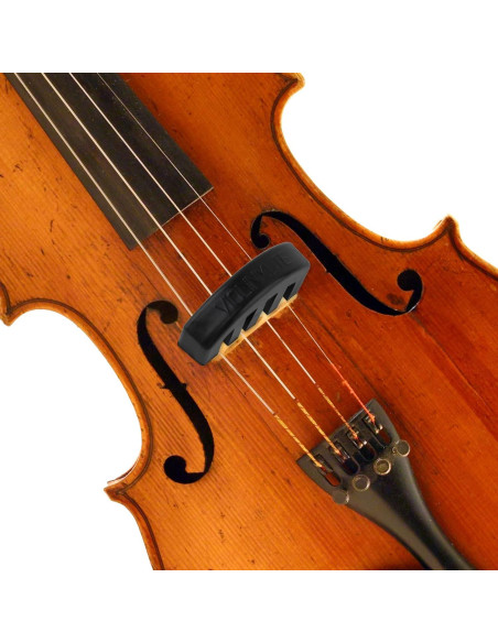 Juego de Silenciadores de Violín Goma 10 Redondos + 2 Garra