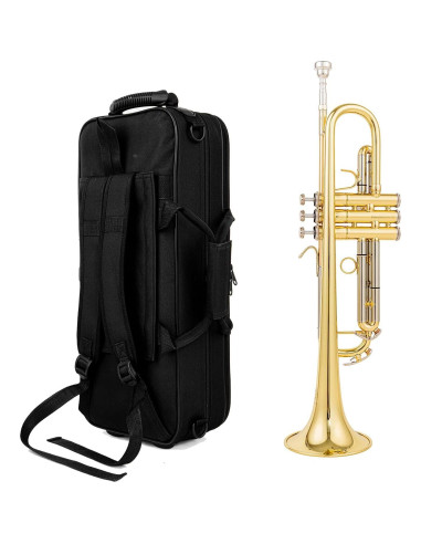 Trompeta Bb AUROSUS SB710 latón dorado 1,16 cm profesional