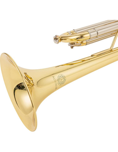 Trompeta Bb AUROSUS SB710 latón dorado 1,16 cm profesional