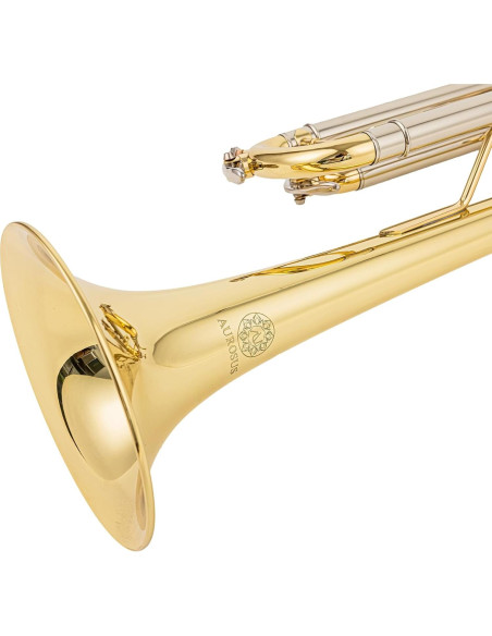 Trompeta Bb AUROSUS SB710 latón dorado 1,16 cm profesional