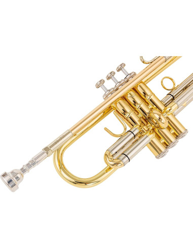 Trompeta Bb AUROSUS SB710 latón dorado 1,16 cm profesional