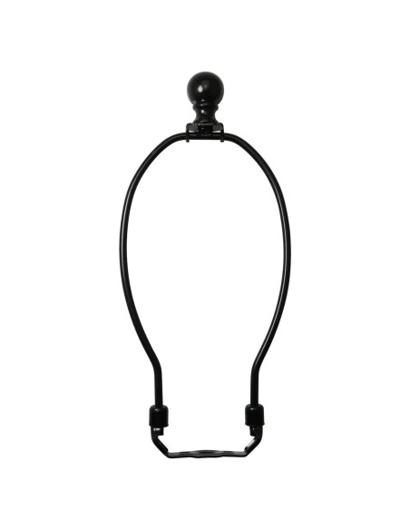 Soporte de Arpa de Lámpara DGBRSM 25 cm Negro con Remate