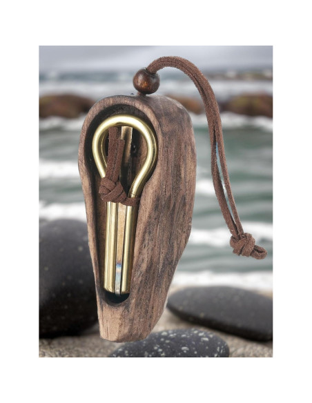 Arpa de boca P.Potkin en estuche de madera Shaman