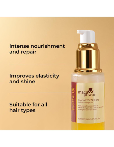 Karseell Mascarilla y Aceite de Argán para Cabello 500ml