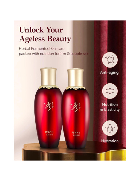 Set de Cuidado de Piel Fermentado Sooryehan 400 ml - Hidratación