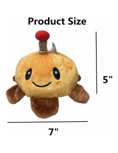 3 Muñecos de Felpa Plants vs Zombies - Patata, Sandía Verde y Helada 2