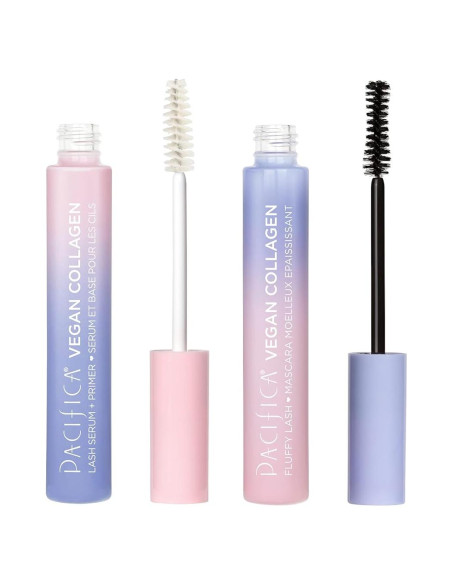 Conjunto Suero y Primer Pestañas Vegano Pacifica 2 Piezas