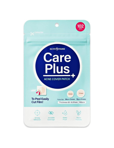 Parche para Acné OLIVE YOUNG Hidrocoloide 102 Unidades