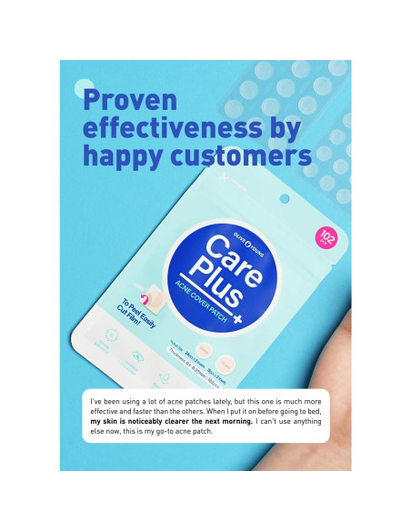 Parche para Acné OLIVE YOUNG Hidrocoloide 102 Unidades