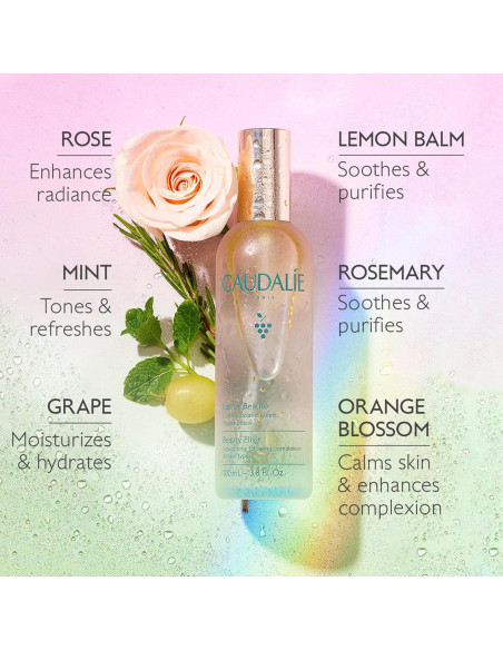 Bruma Facial Caudalie 30 mL Tónico Apreta Poros y Fija Maquillaje