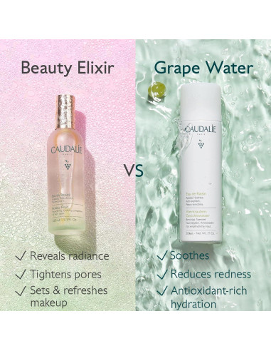Bruma Facial Caudalie 30 mL Tónico Apreta Poros y Fija Maquillaje