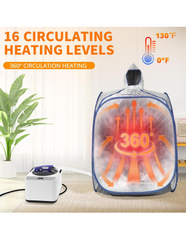 Máquina de vapor para sauna Simivol ZG-4L 1500W 4L