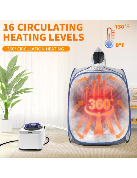 Máquina de vapor para sauna Simivol ZG-4L 1500W 4L