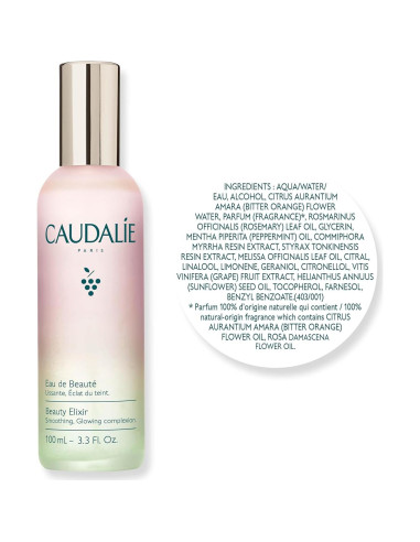 Bruma Facial Caudalie 30 mL Tónico Apreta Poros y Fija Maquillaje