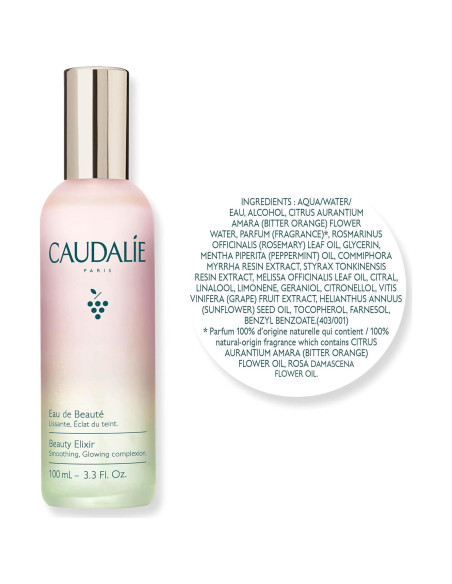 Bruma Facial Caudalie 30 mL Tónico Apreta Poros y Fija Maquillaje