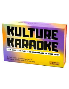 Kulture Karaoke - Juego de Cartas Musicales para Adultos