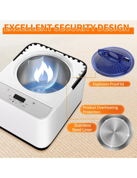 Máquina de vapor para sauna Simivol ZG-4L 1500W 4L