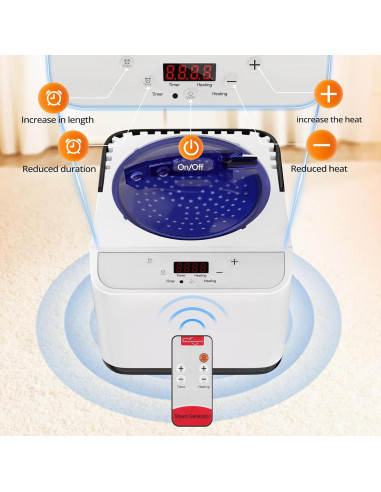 Máquina de vapor para sauna Simivol ZG-4L 1500W 4L