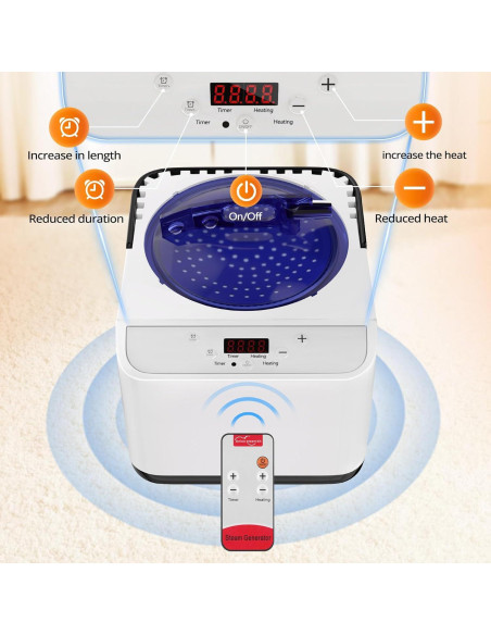 Máquina de vapor para sauna Simivol ZG-4L 1500W 4L