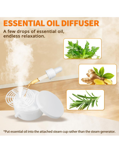 Máquina de vapor para sauna Simivol ZG-4L 1500W 4L