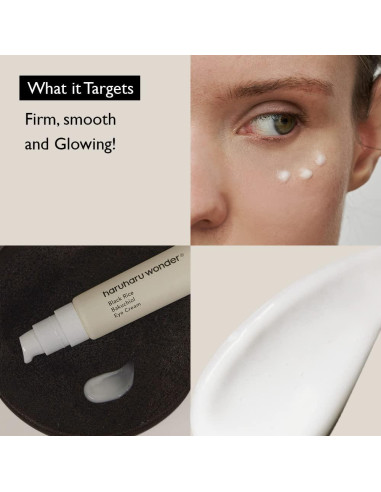 Crema para Ojos Haruharu Wonder Arroz Negro 20ml Antienvejecimiento