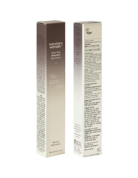 Crema para Ojos Haruharu Wonder Arroz Negro 20ml Antienvejecimiento