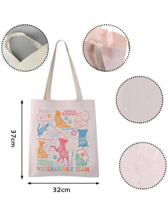 Bolsa Tote VAMSII para Técnicos Veterinarios 40x35cm 2
