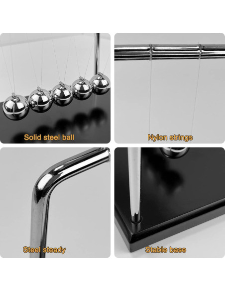 Péndulo de Newton Sealive - Decoración de Escritorio 19x12cm