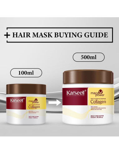 Karseell 100ml Tratamiento Capilar Colágeno Acondicionador