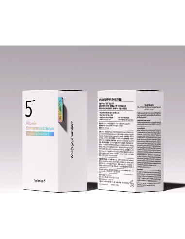Suero Numbuzin No.5 | Vitamina C y Glutatión | 30 ml