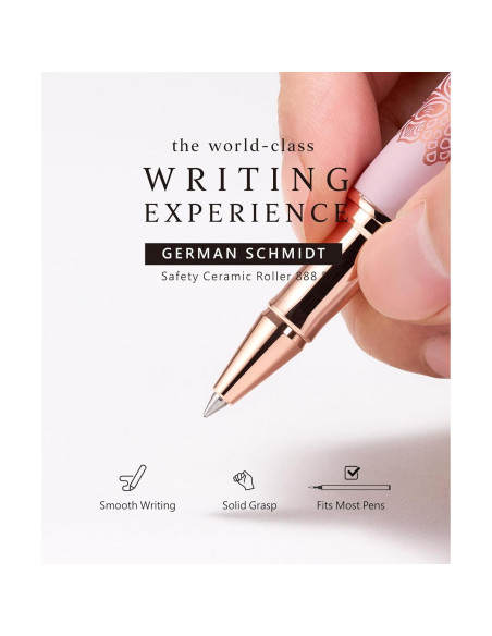 Bolígrafo de lujo ARTEX con soporte de mármol - Recarga SCHMIDT