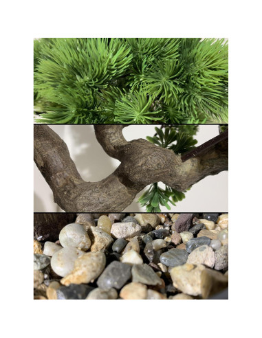 Árbol Bonsai Artificial Permaplants 40 cm Pino Cerámica