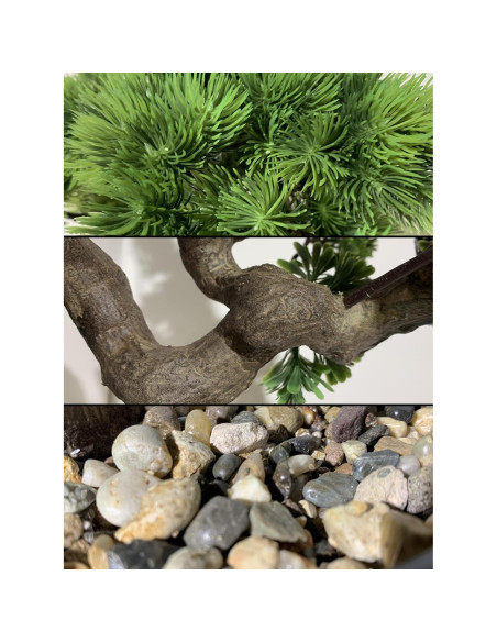 Árbol Bonsai Artificial Permaplants 40 cm Pino Cerámica