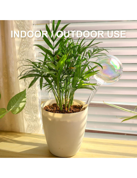 Esferas de Riego KiKiHeim 3Pcs Vidrio Iridiscente 190ml