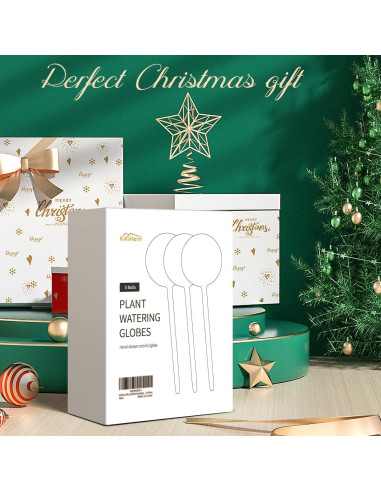 Esferas de Riego KiKiHeim 3Pcs Vidrio Iridiscente 190ml