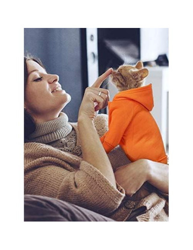 6 Sudaderas para Perros Syhood Invierno con Sombrero XXS